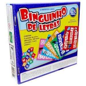 Jogo De Bingo Binguinho De Letras 4anos-040381-34401