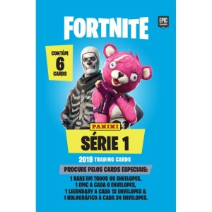 Jogo De Cartas Fortnite Serie 1 Env.c/6 Cards-082543-48583