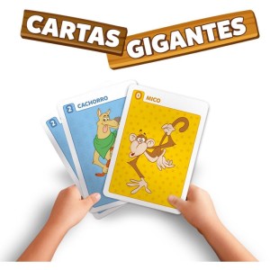 Jogo De Cartas Mico 25 Cartas Gigantes-092952-91269