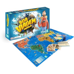 Jogo De Tabuleiro Boa Viagem Mundo-042587-30856