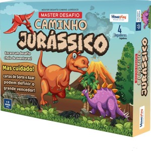 Jogo De Tabuleiro Desafio Caminho Jurassico-099958-49082