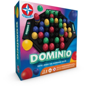 Jogo De Tabuleiro Dominio -  A Partir De 6anos-107690-52923