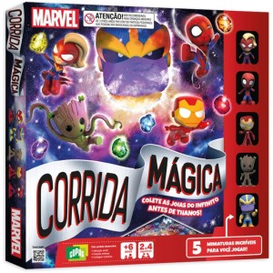 Jogo De Tabuleiro Marvel Corrida Magica-106444-89756