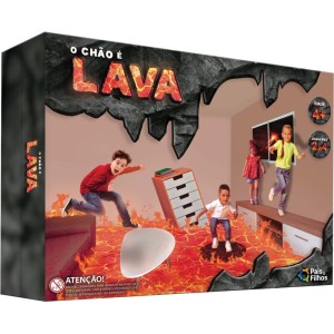 Jogo De Tabuleiro O Chao E Lava Top Line-091466-74300