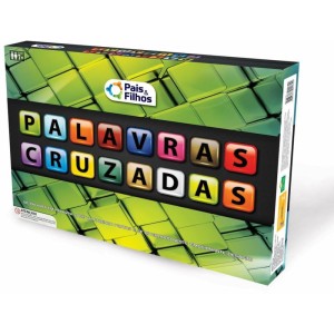 Jogo De Tabuleiro Palavras Cruzadas-034687-45213