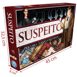 Jogo De Tabuleiro Suspeito Descubra Misterios-071775-72260