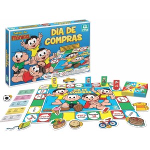 Jogo De Tabuleiro T. Da Monica Dia De Compras-108452-70750