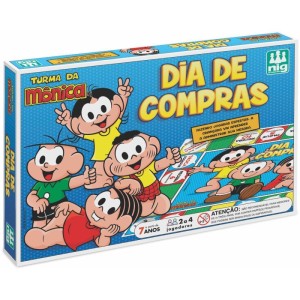 Jogo De Tabuleiro T. Da Monica Dia De Compras-108452-77134