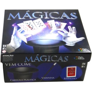 Jogo Diverso Magica C/cartola Plastica-083718-70009