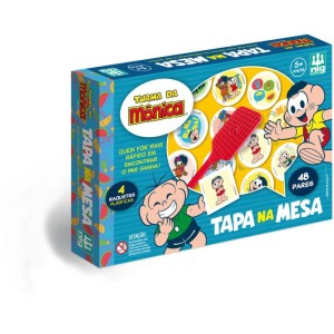 Jogo Diverso T.da Monica Tapa Na Mesa-034193-55071