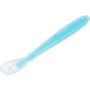 Kit Alimentacao Colher Silicone Baby Azul-108663-11649