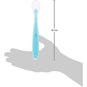 Kit Alimentacao Colher Silicone Baby Azul-108663-14651