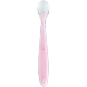 Kit Alimentacao Colher Silicone Baby Rosa-108664-14499