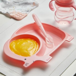 Kit Alimentacao Colher Silicone Baby Rosa-108664-95751