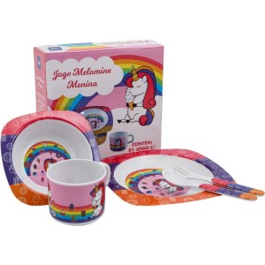 Kit Alimentacao Menina Prato Bowl Caneca Talhe-029329-17896