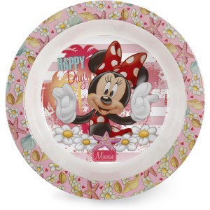 Kit Alimentacao Minnie Baby Prato Bowl-105946-77166