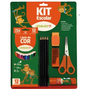 Kit Escolar Kit C/09 Pecas-066597-29156