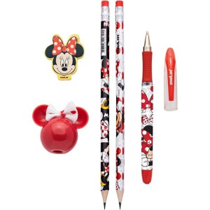 Kit Escolar Minnie 1can+2lap+1borr+1apont-067123-16425