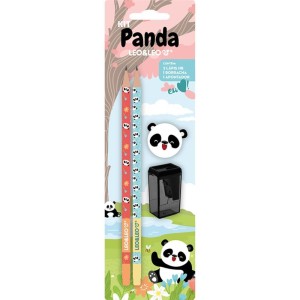 Kit Escolar Panda Hb C/04 Pecas-099766-23634