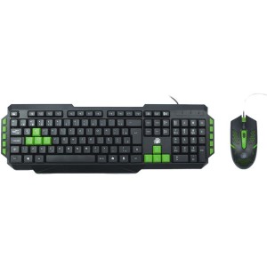 Kit Perifericos 5+ Gamer Start 2.0 Pt/verde-094470-13216