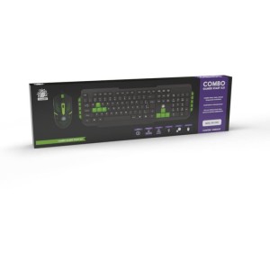 Kit Perifericos 5+ Gamer Start 2.0 Pt/verde-094470-49469