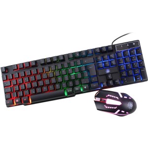 Kit Perifericos Teclado+mouse Gamer Start Usb-027277-21702