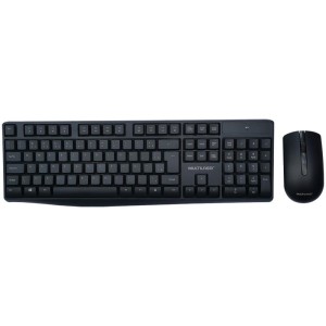 Kit Perifericos Teclado+mouse Sem Fio Preto-192033-26596