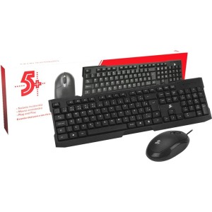 Kit Perifericos Teclado+mouse Usb Office Preto-027275-61382