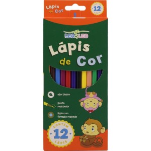 Lapis De Cor Redondo Leo E Leo 12 Cores-089136-51112