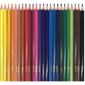 Lapis De Cor Sextavado 24 Cores-102808-70871