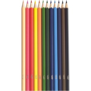 Lapis De Cor Sextavado Evolution 12 Cores-076786-66979