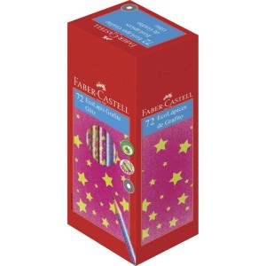 Lapis Preto Redondo Decorado Glitz Fantasia Neon Sortidos