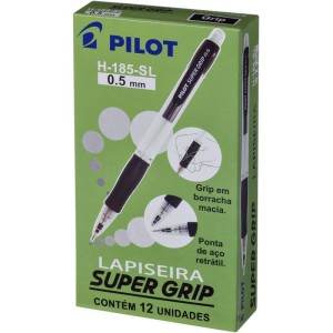 Lapiseira 0.5mm Supergrip 0.5 H-185 Preta-002786-41867