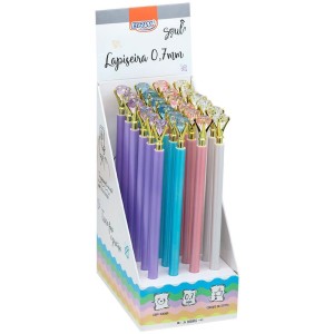 Lapiseira 0.7mm Diamond Plastica 2 Cores-093803-40856