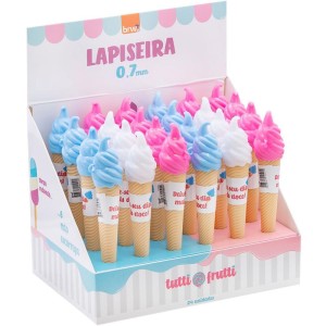 Lapiseira 0.7mm Sorvete Tutti Frutti 3cores (s