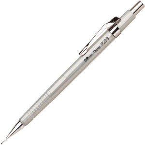 Lapiseira 0.9mm Pentel Prata-062755-15761