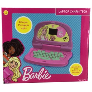 Laptop Infantil Barbie Charm Minigame Bilingue-107433-19019