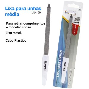 Linha Higiene Pessoal Lixa P/unhas 16cm-105420-79086
