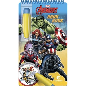 Livro Aquabook Vingadores 24,5x14cm 10pgs-082606-22089