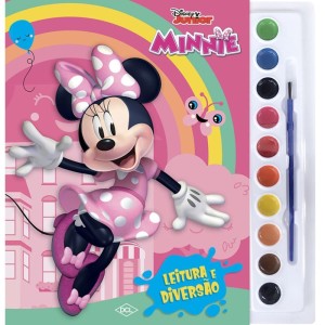 Livro Aquarela Minnie 29x28,5cm 16pgs-086387-24201