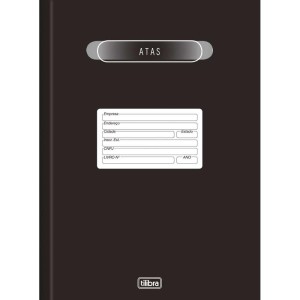 Livro Ata Capa Dura Oficio 100 Folhas Vertical-002998-97509