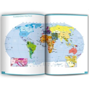 Livro Atlas Geografico Escolar 32pgs-074868-19731