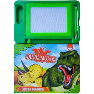 Livro Brinquedo Ilustrado Dinossauros C/lousa Magica-104962-96949