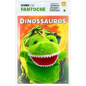 Livro Brinquedo Ilustrado Fantoche Dinossauros-107743-62500