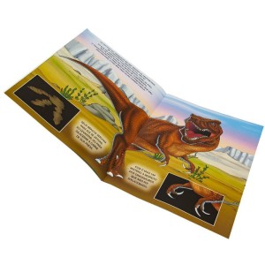 Livro Brinquedo Ilustrado Fantoche Dinossauros-107743-71092