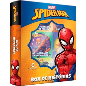 Livro Brinquedo Ilustrado Homem Aranha Box Historias C/6-092116-18408