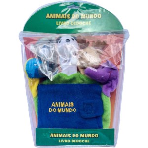 Livro Brinquedo Ilustrado Luvinha Animais Do Mundo 19x19-106223-69780