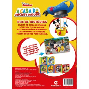 Livro Brinquedo Ilustrado Mickey Box Historias C/6-079608-32847