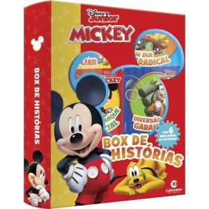 Livro Brinquedo Ilustrado Mickey Box Historias C/6-079608-34877