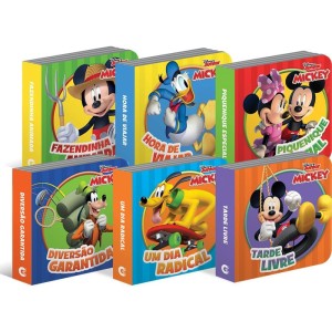 Livro Brinquedo Ilustrado Mickey Box Historias C/6-079608-94048